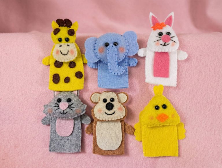 عروسک انگشتی 6 عددی