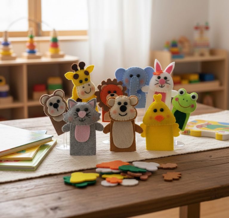 عروسک انگشتی 10 عددی