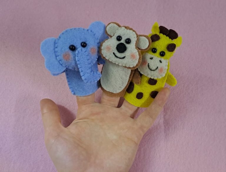 عروسک انگشتی 6 عددی